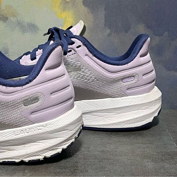 Brooks Launch 9 1203731B588 Lilac & Silver Women's Running Shoes Size 6.5B - Picture 6 of 16